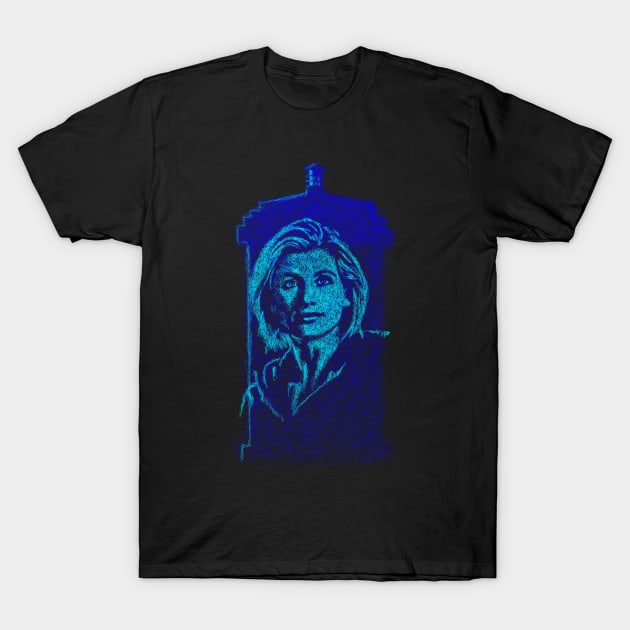 THERE'S A WOMAN INSIDE NOW! T-Shirt by KARMADESIGNER T-SHIRT SHOP